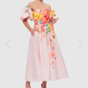 Leo Lin Maevis Midi Dress - Euphoria Print